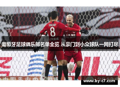 葡萄牙足球俱乐部名单全览 从豪门到小众球队一网打尽 葡萄牙足球俱乐部名单全览 从豪门到小众球队一网打尽