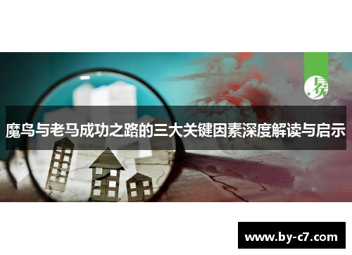 魔鸟与老马成功之路的三大关键因素深度解读与启示