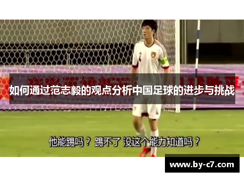 如何通过范志毅的观点分析中国足球的进步与挑战