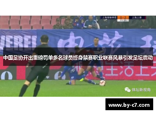 中国足协开出重磅罚单多名球员终身禁赛职业联赛风暴引发足坛震动